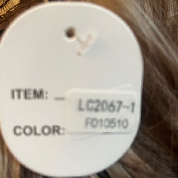 Vsadsau Champagne 14” Medium Length Straight Hair Wig-LC2067-1 color F010510 - Picture 6 of 7